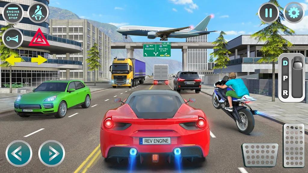 Real Driving School: Car Games screenshot 2