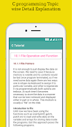 Learn C Programming App screenshot 3