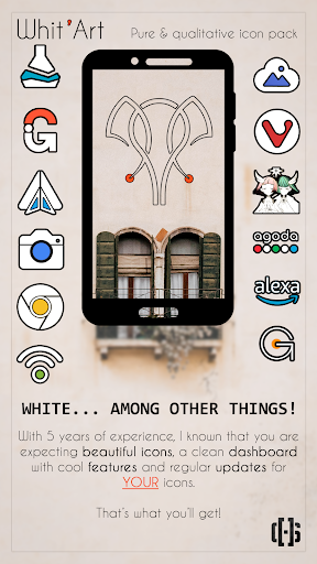 WhitArt Icon Pack screenshot 2