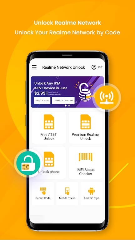 Realme Network Unlock App screenshot 2