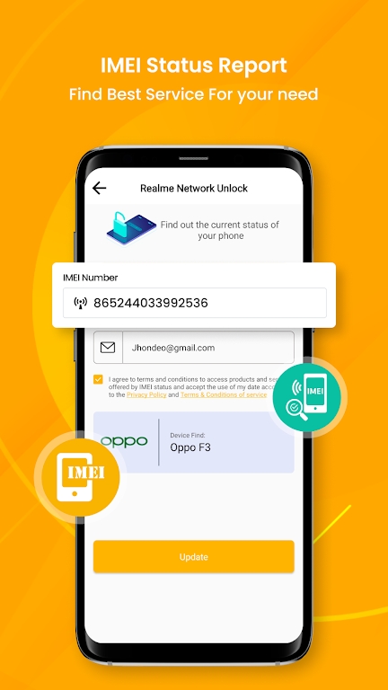 Realme Network Unlock App screenshot 1