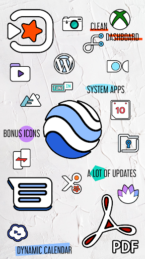 WhitArt Icon Pack screenshot 1