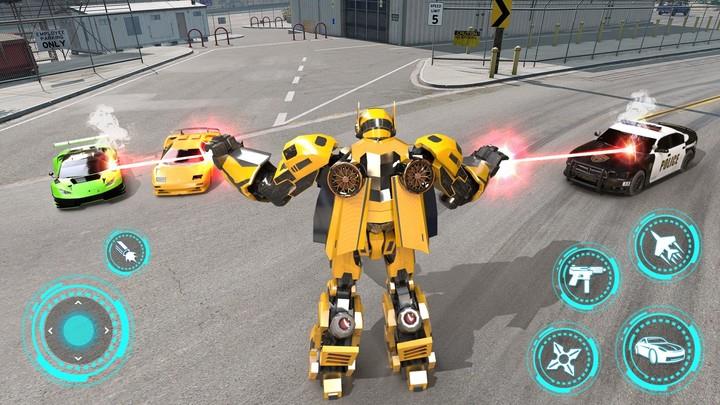 Robot War: Car Transform Game screenshot 2