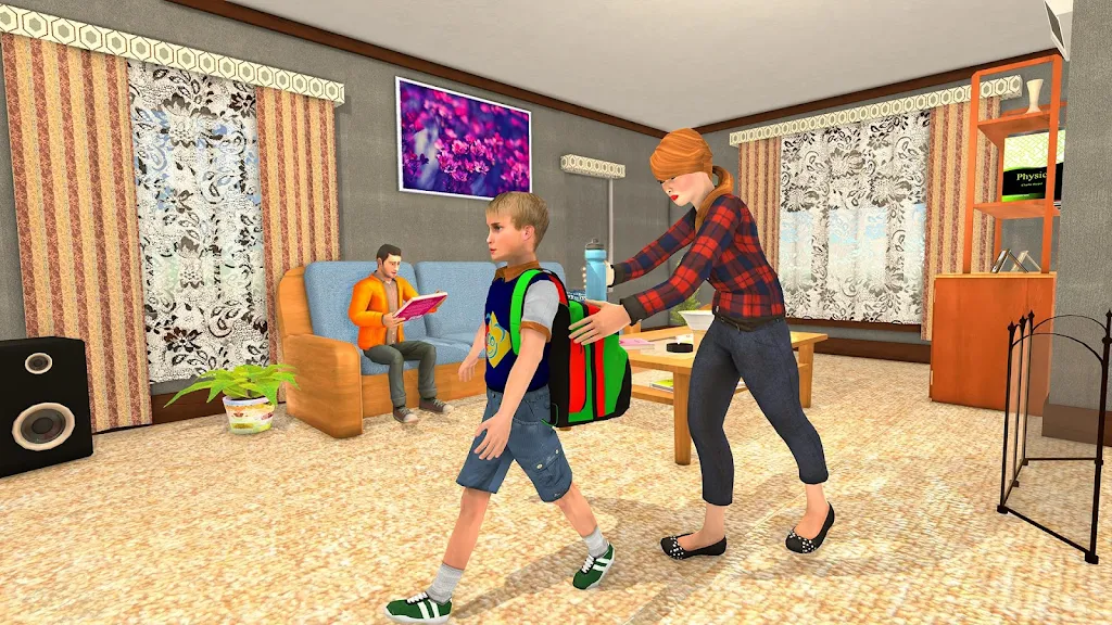 Virtual Family Mom Babysitting screenshot 1