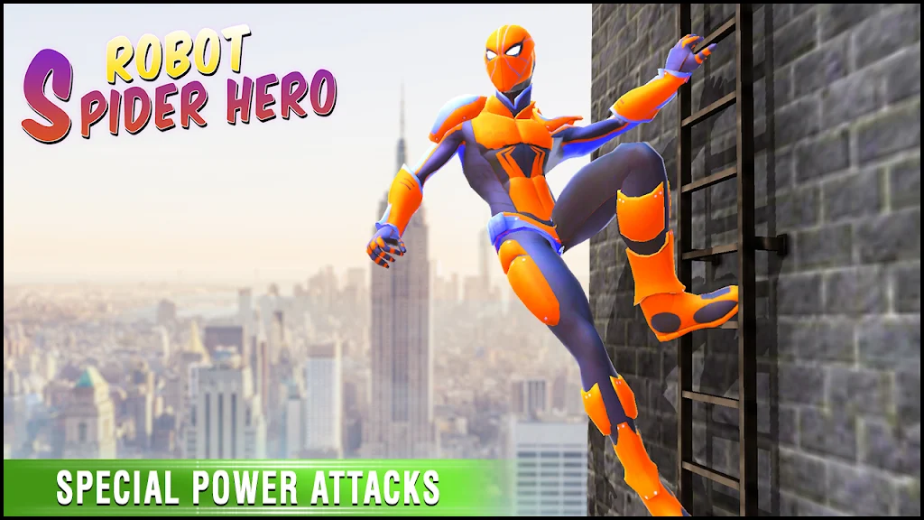 Robot Spider Hero Fighter Game screenshot 1