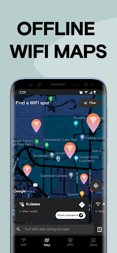 WiFi Password Map Instabridge screenshot 2