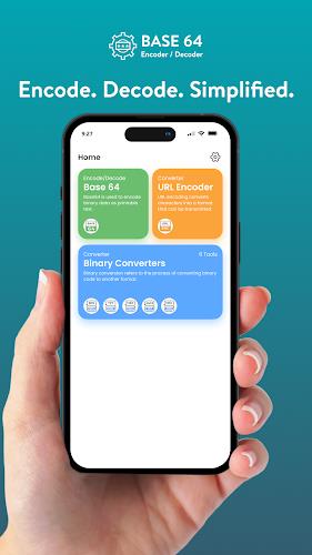 Base64 Encoder Decoder screenshot 1
