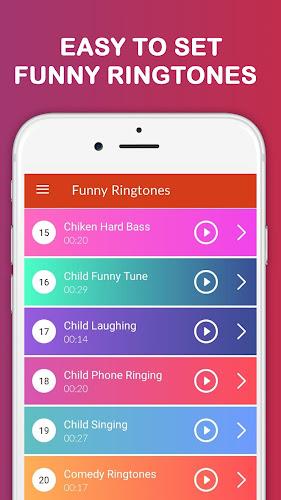 Funny Ringtones: Funny Sounds screenshot 2