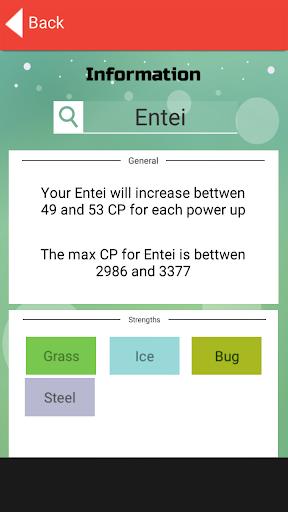 IV Calculator for Pokemon GO screenshot 2