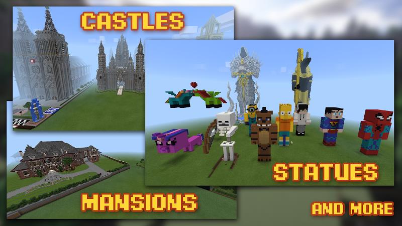 Buildings for Minecraft Map screenshot 2