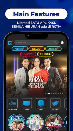 RCTI+ Superapp screenshot 1