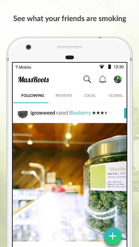 MassRoots: Medical Cannabis screenshot 2