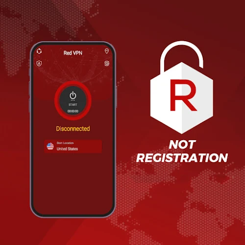 Red VPN - فیلتر شکن قوی ژاپنی screenshot 1