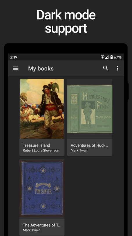 Lithium EPUB Reader screenshot 4