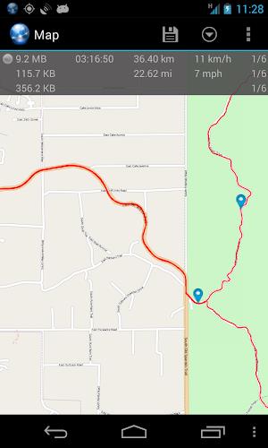 Ultra GPS Logger Lite screenshot 6