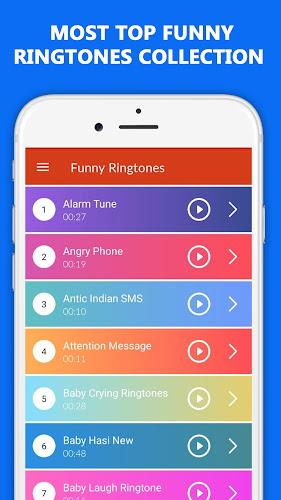 Funny Ringtones: Funny Sounds screenshot 1