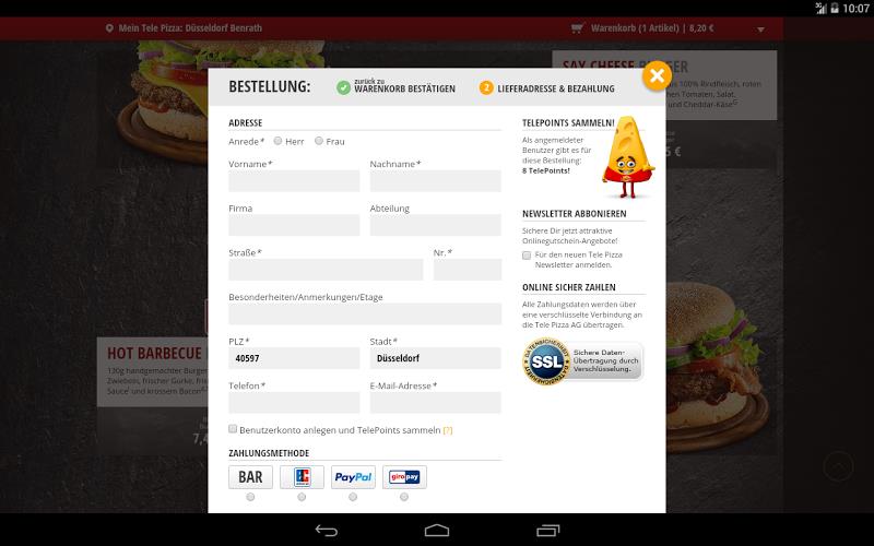 Tele Pizza screenshot 10