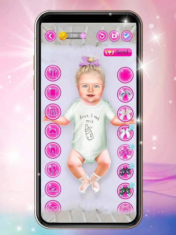 Newborn Baby Dress Up Games screenshot 2