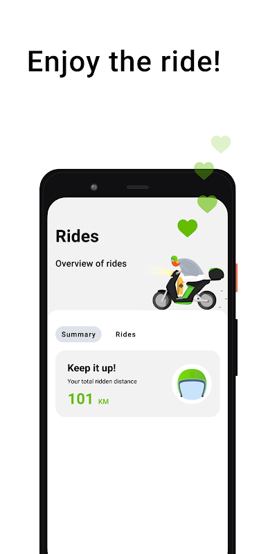 BeRider: scooter sharing screenshot 2