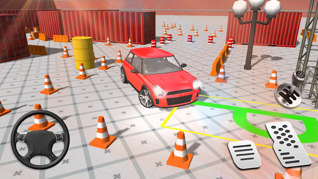 Hard Car Parking 3d Car games screenshot 3