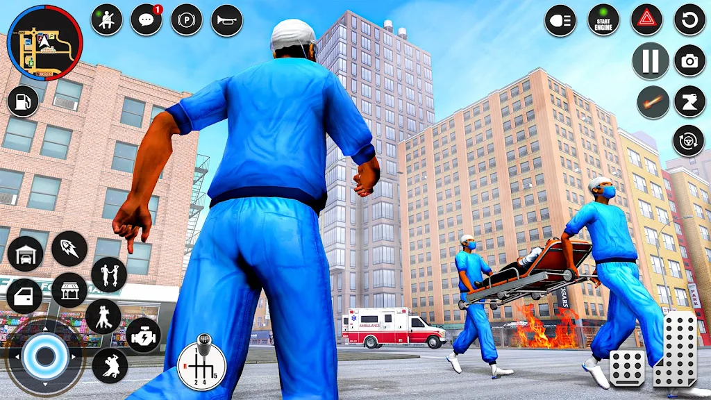 Ambulance Rescue Doctor Games screenshot 2