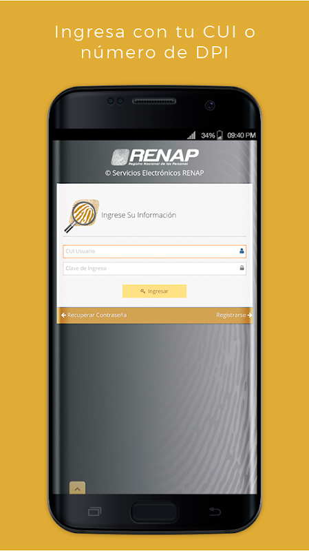 RENAP SE screenshot 3