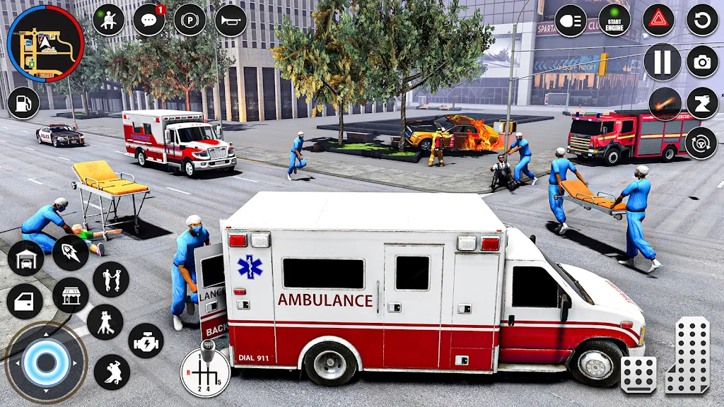 Ambulance Rescue Doctor Games screenshot 3