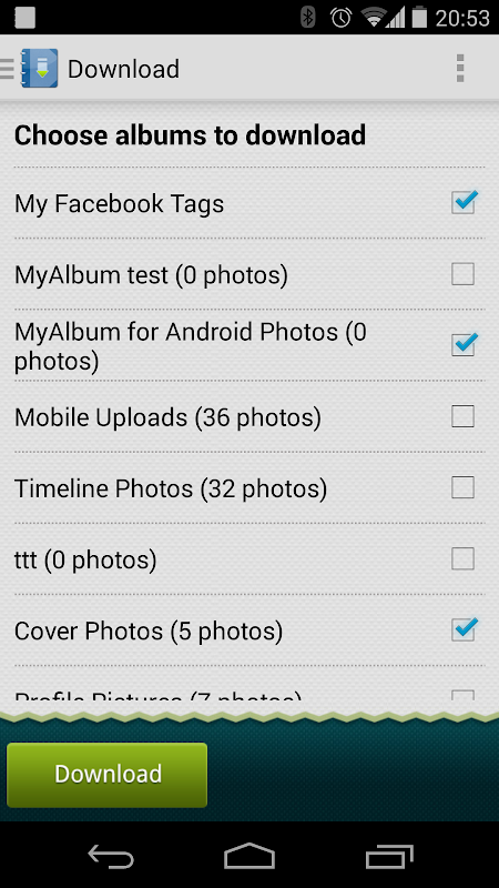 MyAlbum: Social photos manager screenshot 3