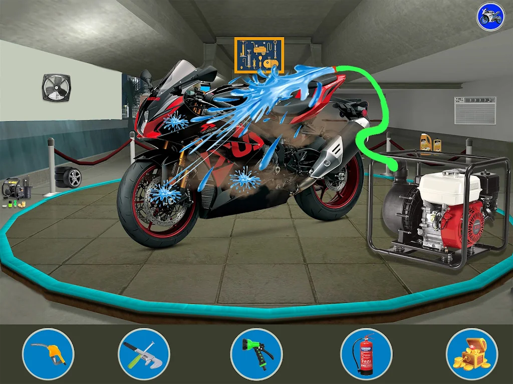 Bike Service Game - Bike Game screenshot 1