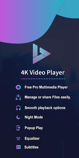 4K Video Player screenshot 1