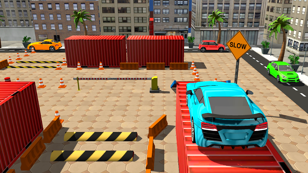 Hard Car Parking 3d Car games screenshot 2