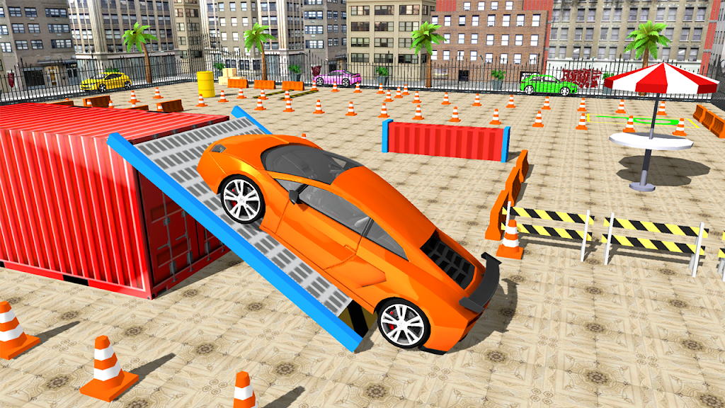 Hard Car Parking 3d Car games screenshot 1