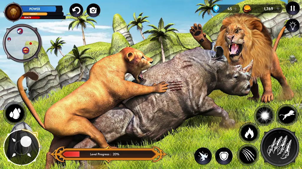 Lion Simulator Wild Lion Games screenshot 3