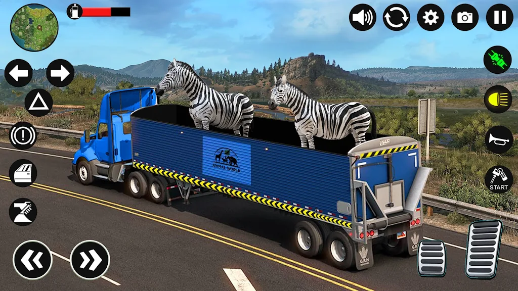 Zoo Animal: Truck Driving Game screenshot 4