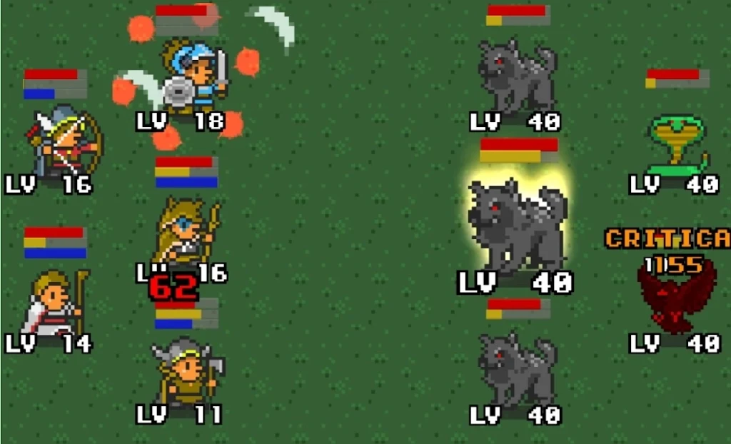 Grow Heroes - Idle Rpg screenshot 1