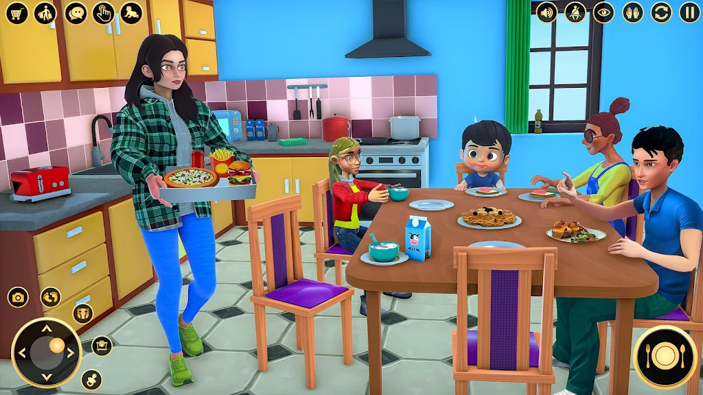 Mom Simulator Family Games 3D screenshot 2