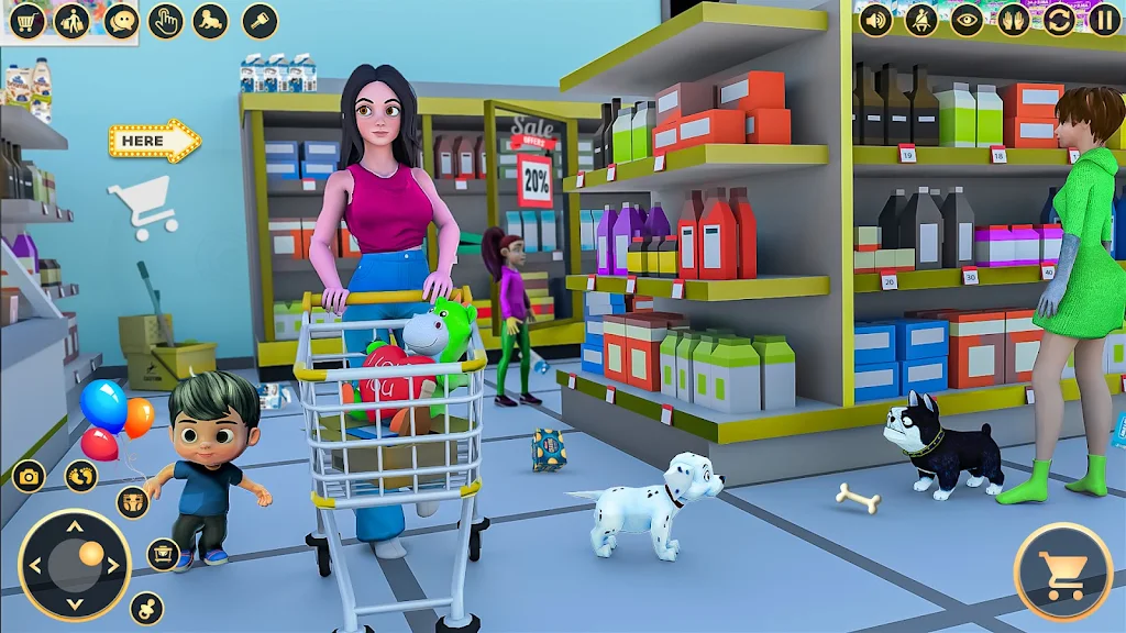 Mom Simulator Family Games 3D screenshot 3