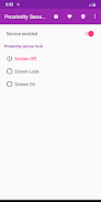 Proximity Sensor Screen On Off screenshot 1