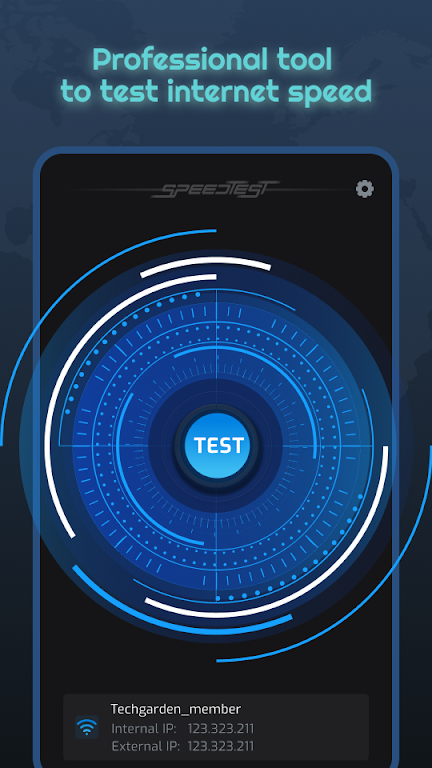 Speed Test: Internet Speedtest screenshot 1