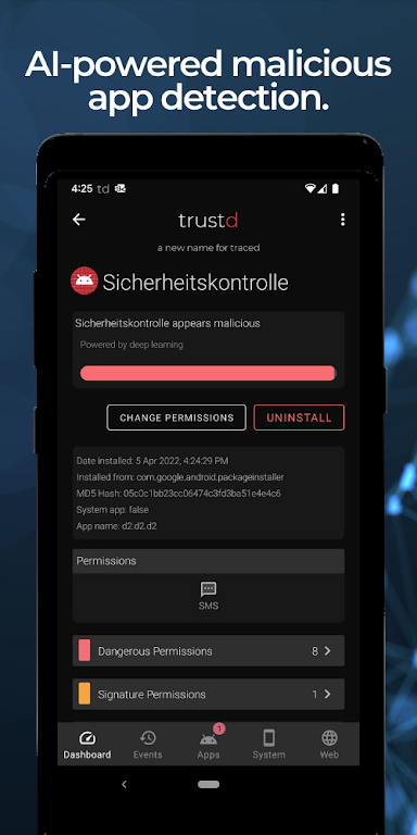 Trustd Mobile Security screenshot 2