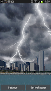 Thunderstorm Chicago - LWP screenshot 3