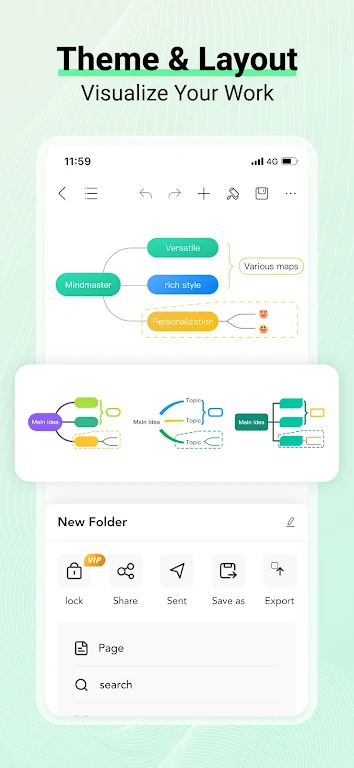 EdrawMind: AI Mind map & Note screenshot 4