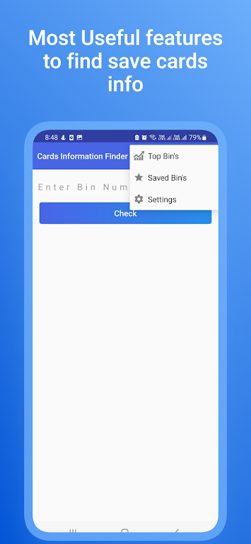 Cards Information Finder screenshot 2