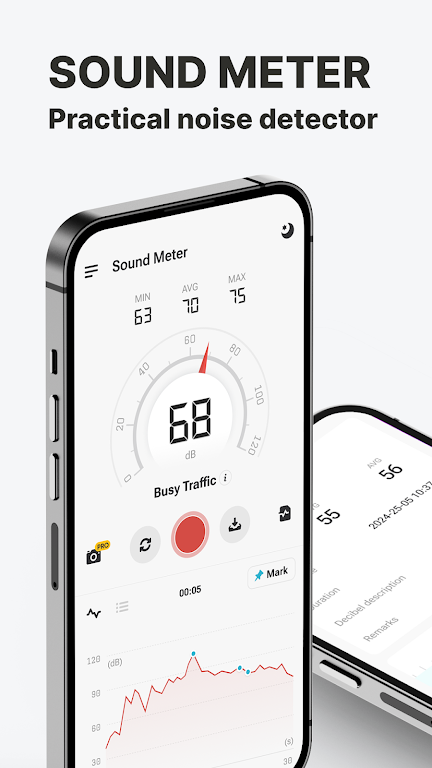 Sound Meter & Noise Detector screenshot 2