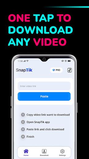 SnapTik - All Video Downloader screenshot 1