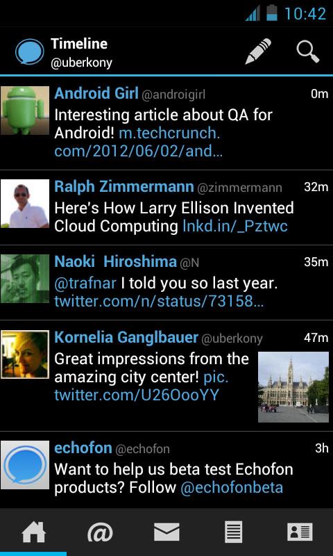 Echofon for Twitter screenshot 3