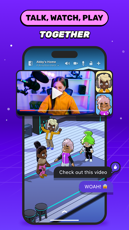 Bunch: Group Video Chat & Party Games screenshot 2