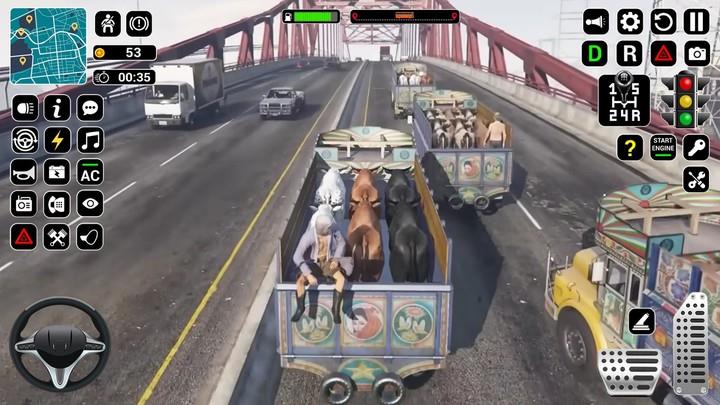 Animal Transport Truck Sim 3D screenshot 3