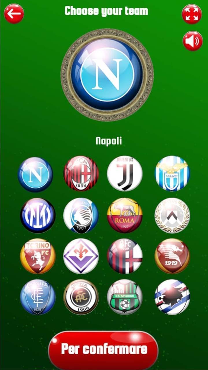 Gioco di Serie A screenshot 2