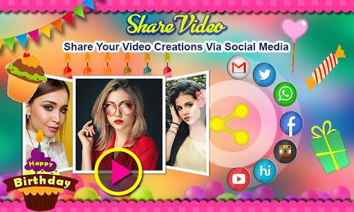 Birthday Video Maker with Music screenshot 2